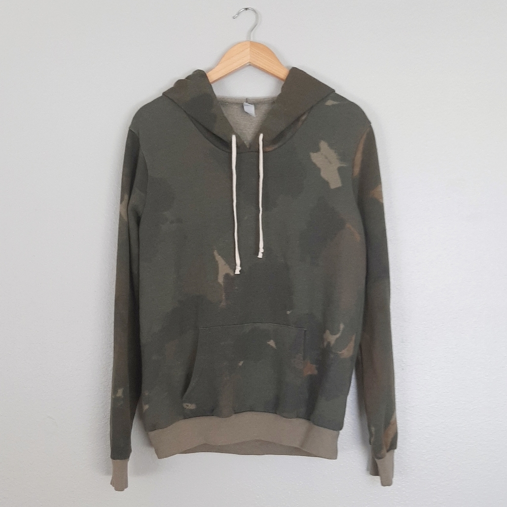 Alternative Apparel | Camo Hooded Sweatshirt